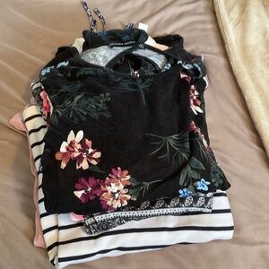 womens tops, short and long sleeve Small
